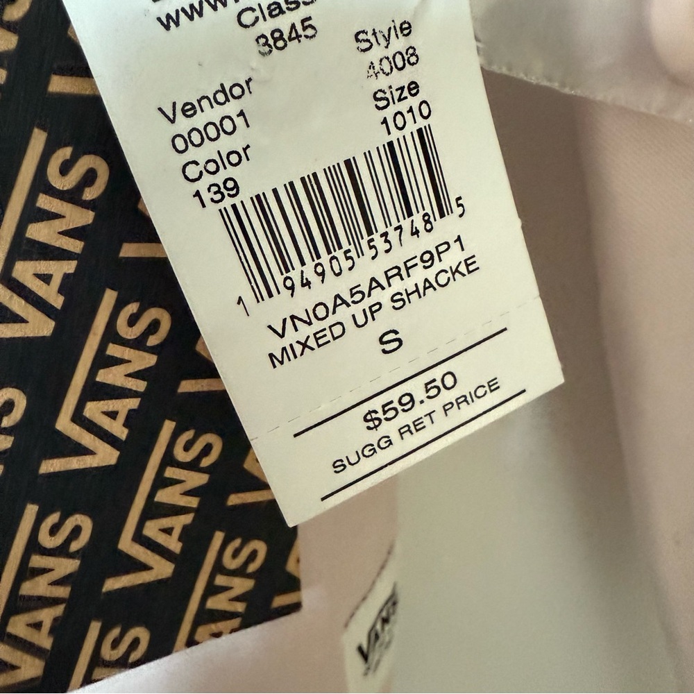 NWT VANS Soft Pink Utility Jacket. Size S - Picture 5 of 10